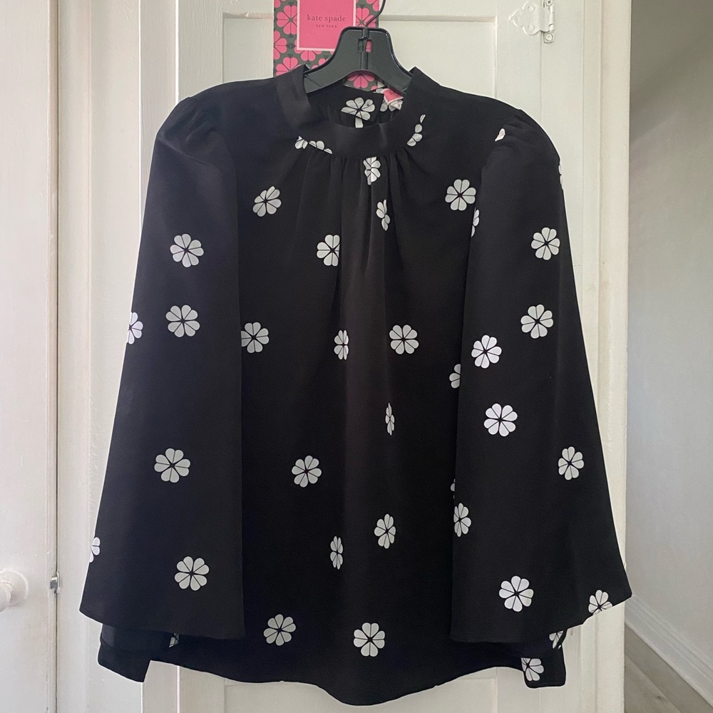 Black Kate Spade blouse. Beautiful, beautiful blouse